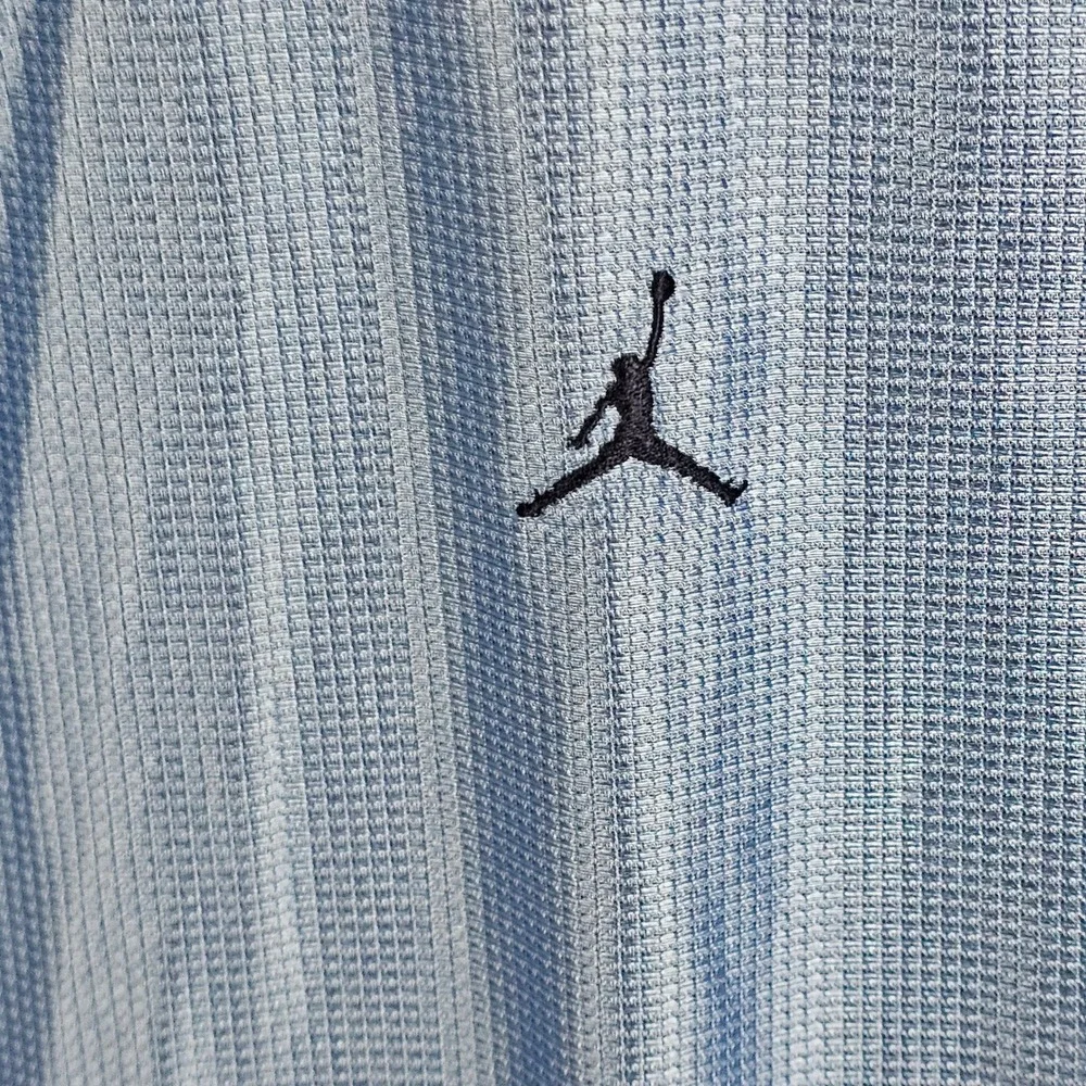 Jordan Basketball Jersey Mens M Blue Sleeveless Jumpman Mesh Athletic Shirt Y2K